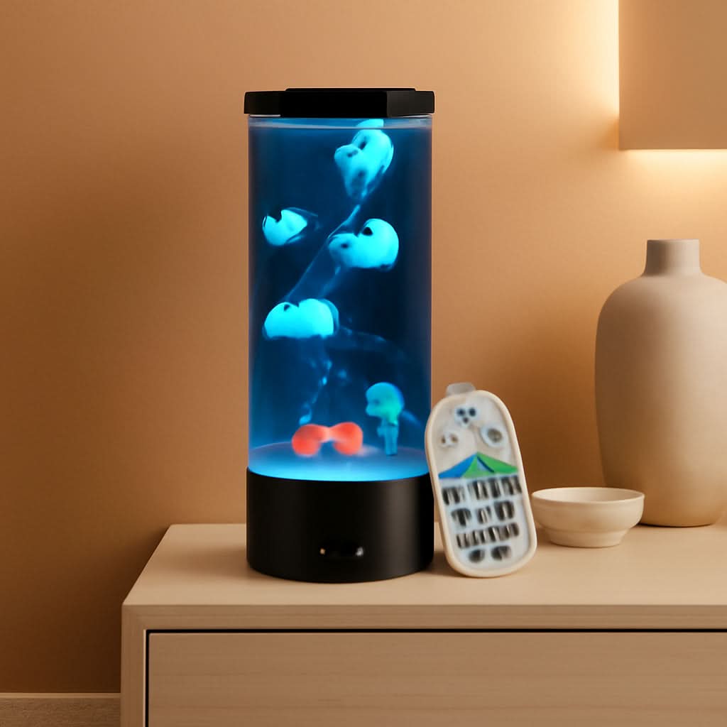 Jelly fish Lamp Multicolor Illumination USB Mood Light