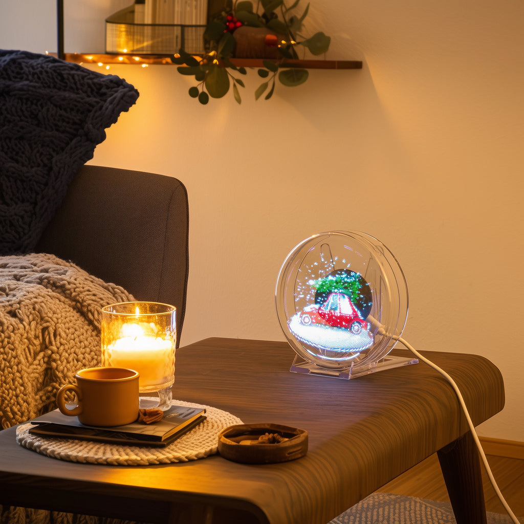 Mini 3D Projector Lights, DIY Holiday Lights
