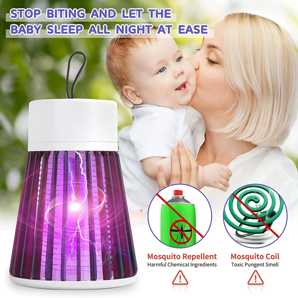 USB Electric Shock Mosquito Killer Lamp CAN