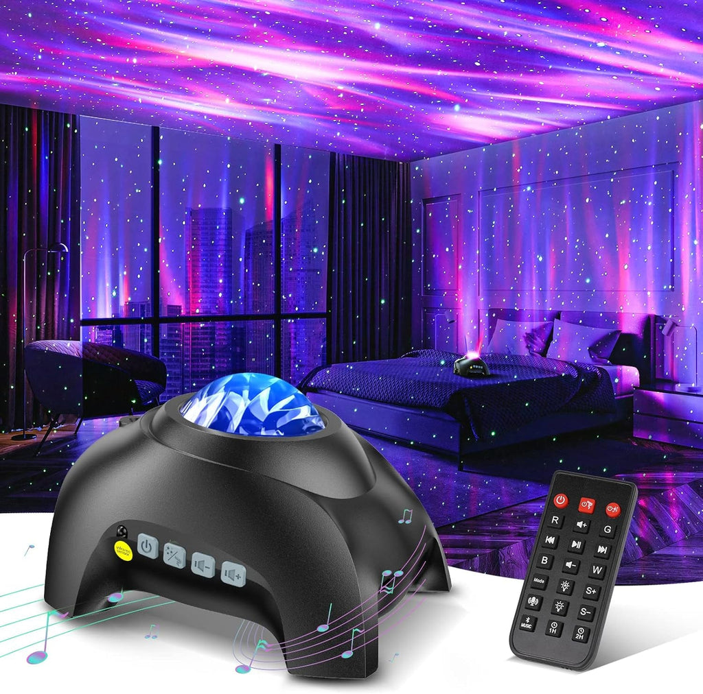 Aurora Projector Nebula Lamp With Bluetooth Remote