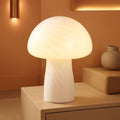 Mushroom Table Lamp 12.75 In White Ambient Night light