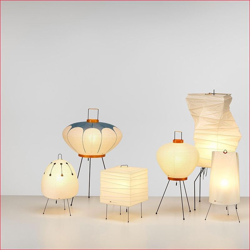 Japanese Wabi-Sabi Rice Paper Table Lamp