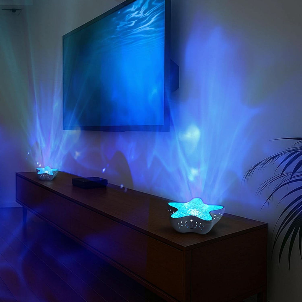 Galaxy Star Projector Light Featuring Eight Colors